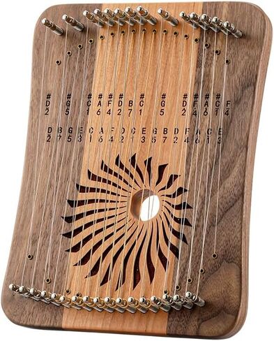 Hluru lyre harp 17/31 strings Harpika (31 strings, North American Hard Maple + Zambian Pear) in Saudi Arabia