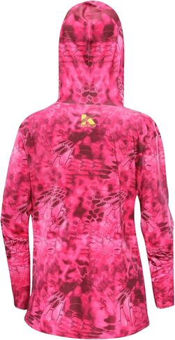 Performance Fishing Hoodie Women's Long Sleeve Hooded Sunshirt Quick-Dry UPF50 in Saudi Arabia