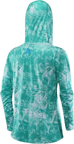 Performance Fishing Hoodie Women's Long Sleeve Hooded Sunshirt Quick-Dry UPF50 in Saudi Arabia
