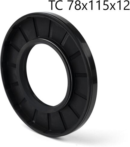 XIKE 1PC Oil Seal, Lip Seals TC 75mm x 115mm x 10mm Nitrile Rubber Cover Double Lip with Spring,Oil Shaft Seal Fit for Bearing Shaft in Saudi Arabia