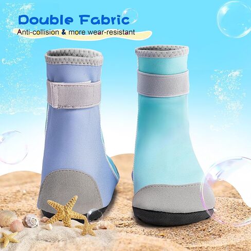SULIFEEL Kids Water Shoes Girls and Boys Non-Slip Quick Dry Beach Swim Barefoot Toddler Indoor Sports Socks in Saudi Arabia