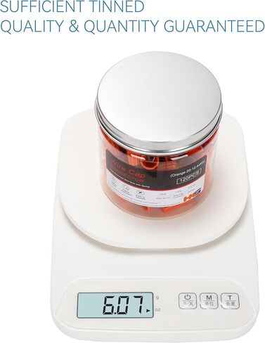 HKS 400 قطعة من أغطية الأسلاك الزرقاء - AWG 22-14، صواميل لولبية ملتوية معزولة مع زنبرك - محمولة وسريعة التوصيل in Kuwait
