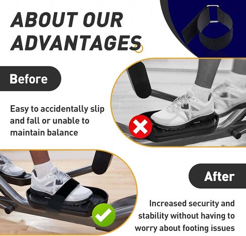 4 قطع من أحزمة دواسات آلة تمرين الساق البيضاوية - تعزيز تمرين الساق مع أحزمة التمرين - مثالية لتمرين الجلوس - أحزمة مضادة للتساقط - ملحقات اللياقة البدنية المنزلية الرياضية in Kuwait