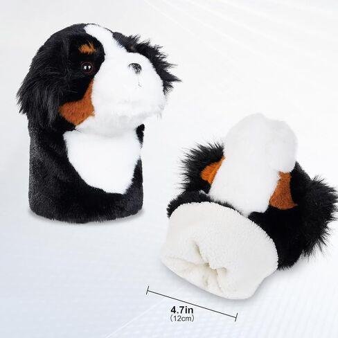 mytag Funny Golf Club Head Covers, Animal Plush Driver Headcover, Golf Headcover Fits Standard 460cc Driver Head in Saudi Arabia