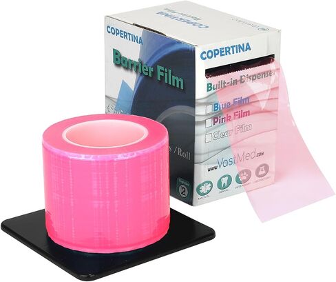 1Roll (1200 Sheets) Dental Grade Barrier Film 4" x 6" by VASTMED | Disposable Protective Plastic Adhesive Barrier Film Tape for Dental, Medical, Tattoo Parlor in Saudi Arabia