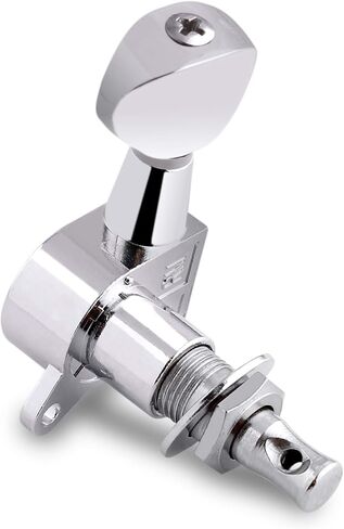 Holmer Guitar String Tuning Pegs Tuning Machines Sealed Machine Heads Grover Tuners Tuning Keys Oval Button 3 Left 3 Right for Electric Guitar or Acoustic Guitar Black. in Saudi Arabia