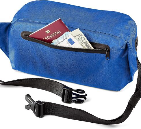 Skog Å Kust FannySåk Airtight & Waterproof Floating Waist Bag | for Kayaking, Rafting, Boating, Swimming, Camping, Hiking, Beach, Fishing | Black in Saudi Arabia