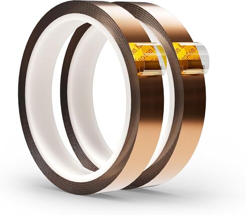 High Temperature Tape Heat Tape Heat Resistant Tape Heat Transfer Tape Heat Tape for Sublimation No Residue for Electronics Soldering Circuit Boards - No Residue, 2 Rolls 10mm x 40m 131ft in Saudi Arabia