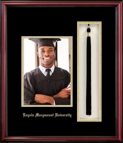 Campus Images NCAA unisex 5x7 Portrait with Tassel Box Petite Cherry in Saudi Arabia