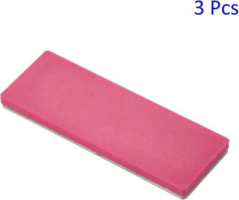 3 Pack Ski Snowboard Diamond Stone - Ski Edge Files Sharpener Tool, Apply to Outdoor Snowboard (2.8", 500 Grit, Fuchsia) in Saudi Arabia