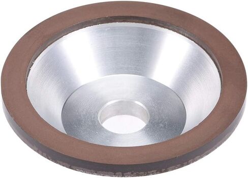 uxcell 100x32x20x10x3mm Resin Bond Cup Diamond Grinding Wheel 400 Grit for Carbide Metal in Saudi Arabia