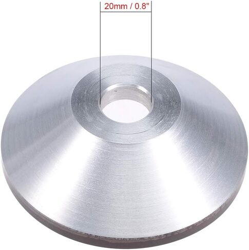 uxcell 100x32x20x10x3mm Resin Bond Cup Diamond Grinding Wheel 400 Grit for Carbide Metal in Saudi Arabia