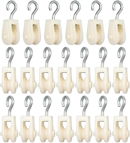 Plastic Pulley Mini for Wire Amateur Radio Loop Antennas, DIY School Pulley Frame Project, Small Light 10PCS in Saudi Arabia