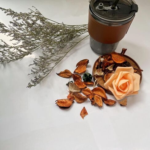 أكياس العطور المنزلية، الزهور الطبيعية المجففة، أكياس العطور للعائلات وحفلات الزفاف والسيارات والمقاهي وغيرها، حشو المزهرية وتزيين حشو الوعاء، 5 أونصة × 2 كيس (وردي) in Kuwait