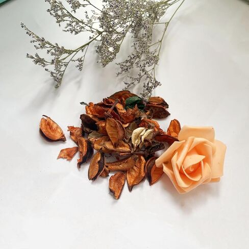 أكياس العطور المنزلية، الزهور الطبيعية المجففة، أكياس العطور للعائلات وحفلات الزفاف والسيارات والمقاهي وغيرها، حشو المزهرية وتزيين حشو الوعاء، 5 أونصة × 2 كيس (وردي) in Kuwait