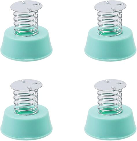 Oedema 4 PCS 30×28mm Dashboard Spring Base Car Shaking Head Base Springs for Crafts, Car, Bicycyle, DIY Supplies, Decoration, Gifts (Green/Black/Pink/Orange) in Saudi Arabia