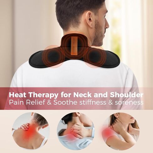 لفافة رقبة ساخنة لاسلكية، وسادة تدفئة كهربائية لتخفيف آلام الرقبة والكتف، وسادة تدفئة محمولة صغيرة لتخفيف آلام الرقبة والتهاب العضلات in Kuwait