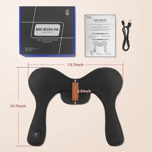 لفافة رقبة ساخنة لاسلكية، وسادة تدفئة كهربائية لتخفيف آلام الرقبة والكتف، وسادة تدفئة محمولة صغيرة لتخفيف آلام الرقبة والتهاب العضلات in Kuwait
