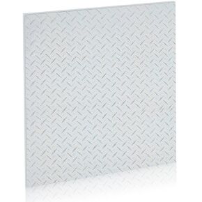 24 x 24 x 0.063 Inches Aluminum Diamond Plate Sheet Metal Aluminum Sheet Flat Metal Sheets Tread Diamond Plate Panel for Cutting Processing