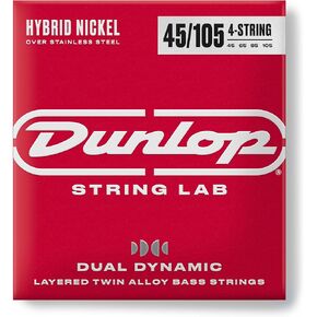 JIM DUNLOP Dual Dynamic Hybrid Nickel Bass Strings 45-125 | 5-String