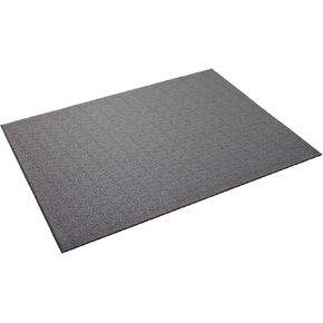Supermats Heavy Duty Equipment Mat 13GS-GRAY Made in U.S.A. for Indoor Cycles Exercise Bikes and Steppers Color Gray (2.5 Feet x 5 Feet) (30-Inch x 60-Inch) (76.2 cm x 152.4 cm)