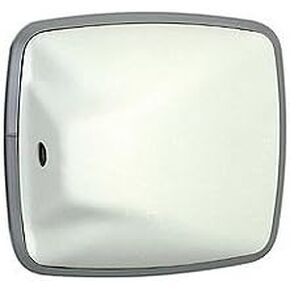 Velvac Wide Angle Convex 6.5 X 6 White Plst - 704177-5
