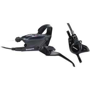 SHIMANO Bicycle Disc Brake Lever Assembled Set - ST-EF505 ((L), 3SPD, BR-MT200(R), W/O Adapter)