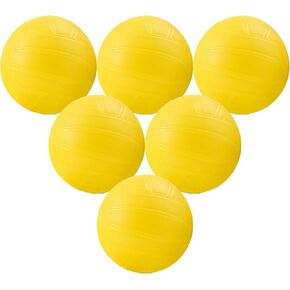 4 Inch Mini Volleyballs Roundnet Game Ball Throw to Crowd Vinyl Volleyball Signature Memory Ball Water Pool Ball for Party Outdoor Lawn Beach & Tailgating