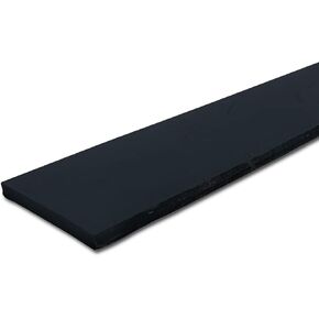 لوح مطاطي، Buna-N، عرض المطاط 2 بوصة، طول المطاط 2 قدم، سمك المطاط 1/4 بوصة، 70 أمبير، دعم عادي in Kuwait