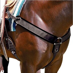Professional's Choice SMx Neoprene Breast Collar for Horses | 4-Way Stretch with Stainless Steel D-Rings | Universal Size