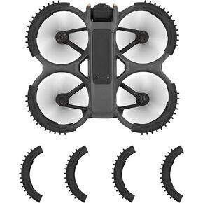 Propeller Guard Protector Accessories for DJI Avata 2, Drone Protective Bumper Anti-Collision Shockproof Prop Protector for DJI Avata 2, Fly Combo Protective Cover Ring (Black)