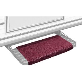 Prest-O-Fit 2-1042 Wraparound RV Step Rug Black 18 in. Wide