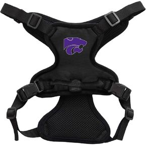 Littlearth Unisex-Adult NCAA Kansas State Wildcats Front Clip Pet Harness, Team Color, Small