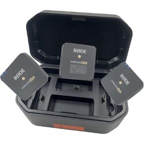SONGING RD-CASE for Wireless Charging Case Compatible for Rode Microphones Wireless GO 2 & Rode Microphones Wireless GO
