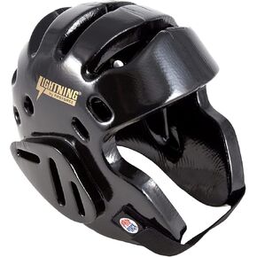 Pro Force Lightning Sparring Headgear - Black - XX-Large