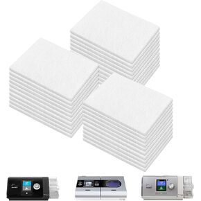 30 Packs CPAP Filters - Premium Disposable CPAP Filters Supplies for CPAP Machines - Compatible with ResMed Air 10, Airsense 10, Aircurve 10, S9 Series, Airstart and More