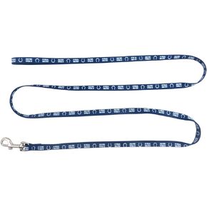 Littlearth Unisex-Adult NFL Indianapolis Colts Pet Leash, Team Color, 75" x 60"