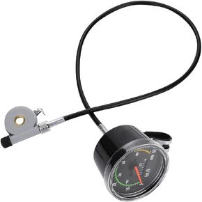 Bike Computer, Mechanical Bike Speedometer Odometer Cycling Stopwatch Cyclocomputer