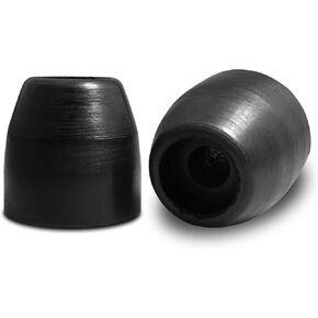 2" 2.5" Boat Trailer Black Molded Rubber Side Rail Roller end caps(Pack of 2)