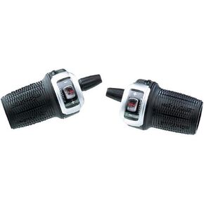 microSHIFT | DS85 Twist Shifter Set | 8-Speed | Triple | Optical GearIndicator | Shimano Compatible