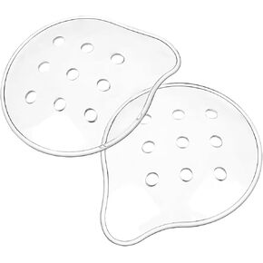 9-Hole Plastic Eye Patch, 2 Pcs Clear Eye Patches Breathable Ventilated Eye Covering After Surgerys Eye Protection for Cataract Recovery Cover