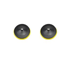 2 Pcs Hook and Loop Backing Pad M14 Drill Adapter Sanding Disc Backing Pads 7 Inch 180mm Orbital Sander Polisher Backer Plate Polishing Pad Disc
