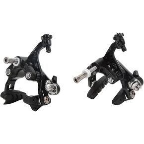 C Brake Front Rear Set Road Calipers Aluminum Alloy Road C Brake Caliper Pull Brake Set Cycling Bike Front Rear Rim Brake Clamp