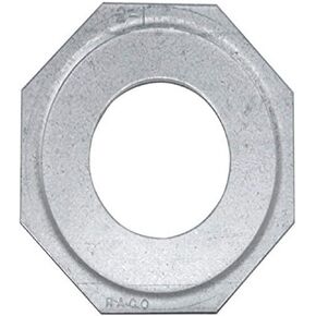 Hubbell-Raco 1368 Reducing Washer, 1-1/4" to 1/2" Trade Size, Steel (Pack of 100)