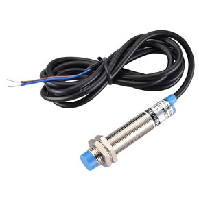 M12 Inductive Proximity Sensor Switch Non-Shield Type LJ12A3-4-J/EZ Detector 4mm 90-250VAC 400mA Normally Open(NO) 2 Wire