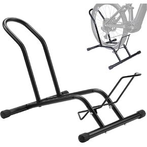 Bike Stand Floor Bike Stand Rack Bicycle Floor Stand Bike Parking Rack Stand Bike Storage Stand Perfect for 16"-29" Front and Rear Wheel Parking Rack Stand