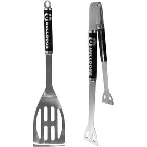 Siskiyou Sports NCAA Georgia Bulldogs 2 pc Black BBQ Set, One Size, Black