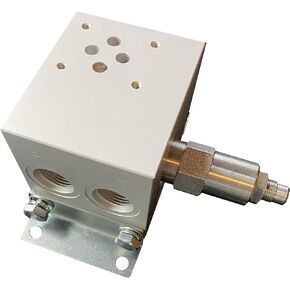 Hydraulic Parallel Valve Manifold Aluminum D03 NG6 Cetop 3 pattern (1 station, With Pressure Relieve Valve)