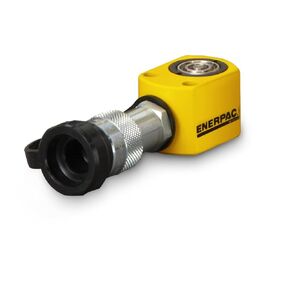 Enerpac RC-50 Single-Acting Alloy Steel Hydraulic Cylinder with 5 Ton Capacity, Single Port, 0.63" Stroke
