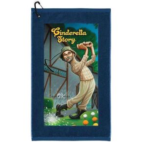 Devant HiDef Cinderella Story Towel Navy 16" x 25"
